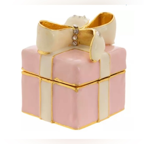 New pink & gold jewelry box - Picture 2 of 5
